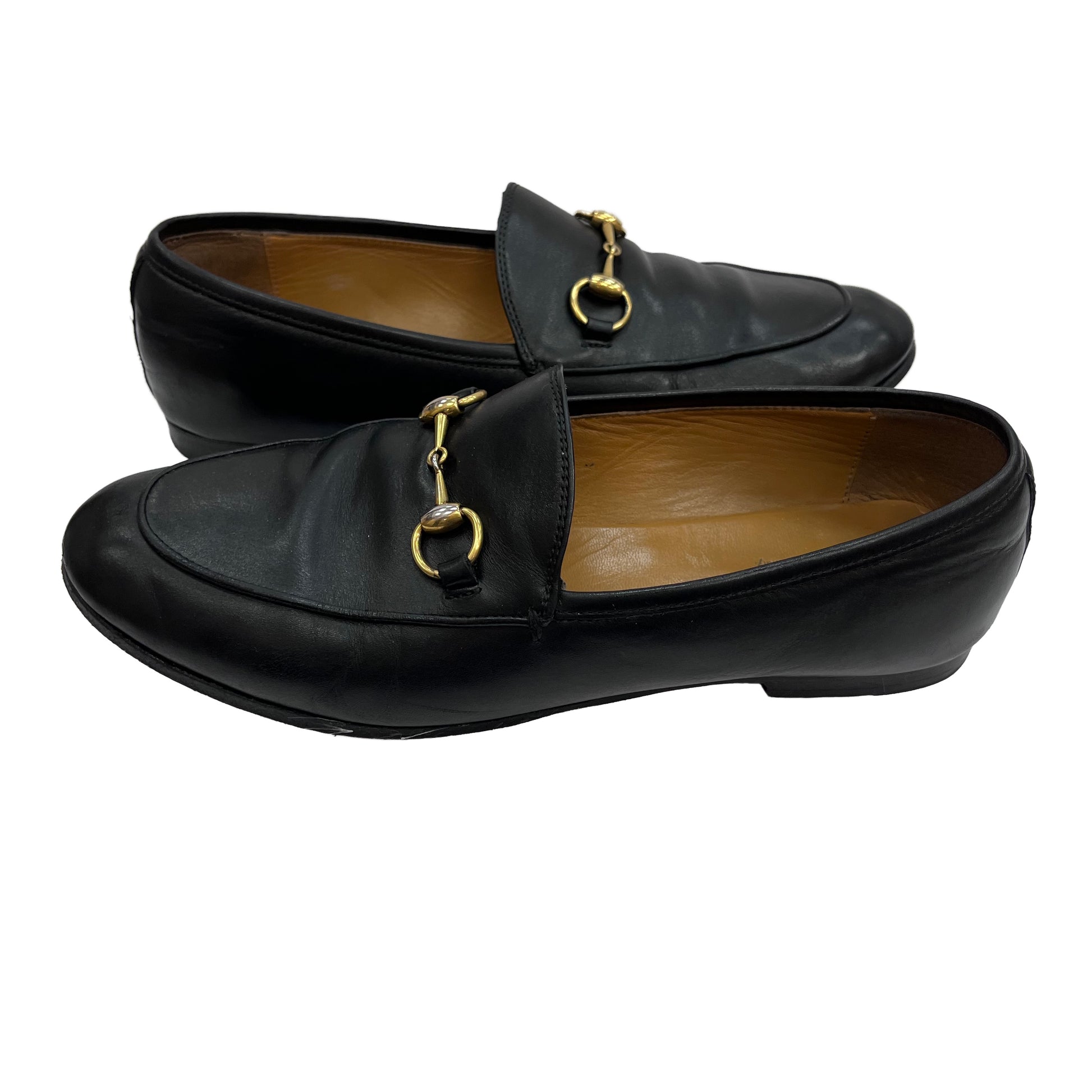 GUCCI Brixton Loafer Size 37 Black – Past & Present Boutique