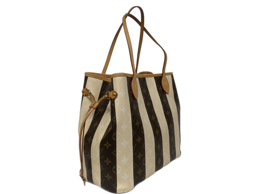 Stresa cloth handbag Louis Vuitton Brown in Cloth - 26457273