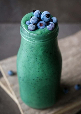 Green Powders for Smoothies - Glowing Green Spirulina Smoothie