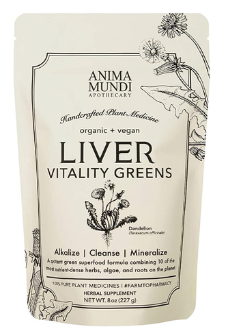 Anima Mundi Liver Vitality Greens - Green Powder for Inflammation