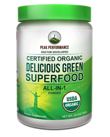 Best Green Powders - Peak Performance Delicious Green Superfood