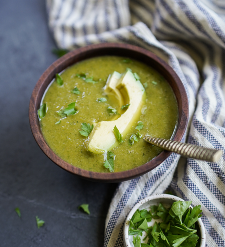 Zesty Green Soup - Adrenal Fatigue Food
