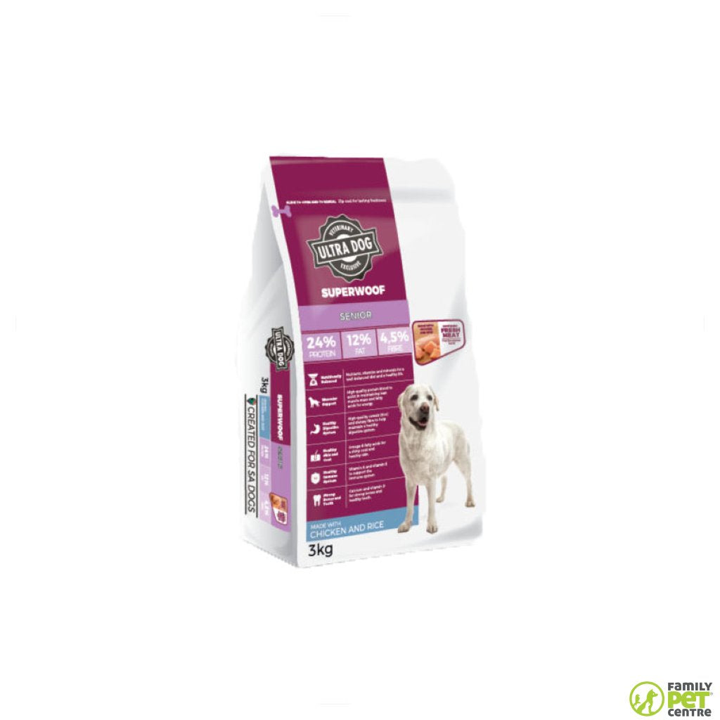 Ultra Dog Superwoof Senior Dog Food - Family Pet Centre