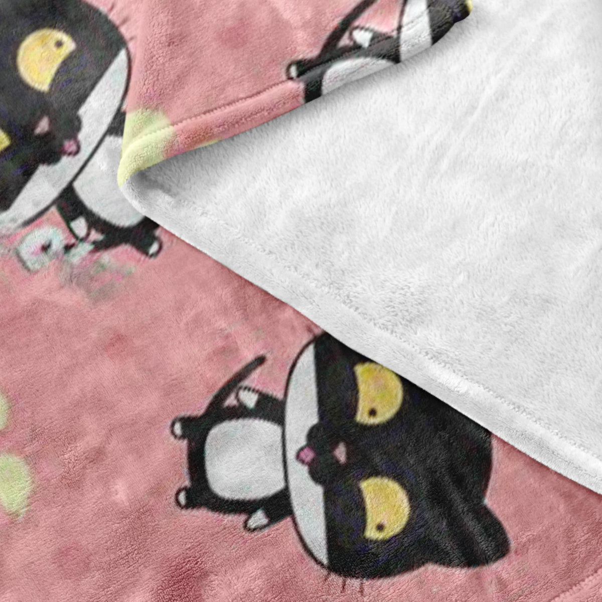 Black cat Fleece Blanket - I love Veterinary