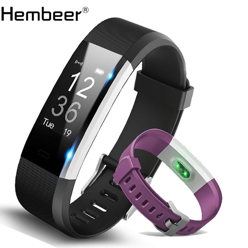 Hembeer Bracelet GPS Fitness Tracker Watches Band Rat – wikismart