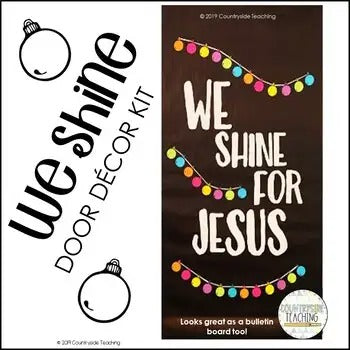 05We Shine for Jesus Classroom Door Decoration Kit_11_11zon Christian Classroom Door Decoration Ideas