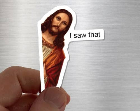 1. Funny Magnet - Funny Jesus Gifts