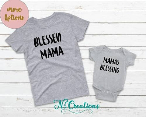 10. Mother-Child Matching Shirts by N5 Creations us - Baby Blessing Gifts