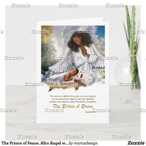 11. Prince of Peace Gift Card - Black Jesus Gifts