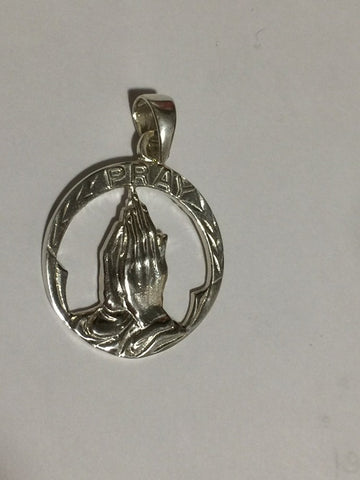 11. Silver Pendant - Real Men Pray Gifts