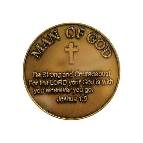 12. Challenge Coin - Man of God Gifts