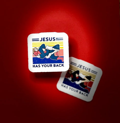 12. Sticker - Funny Jesus Gifts