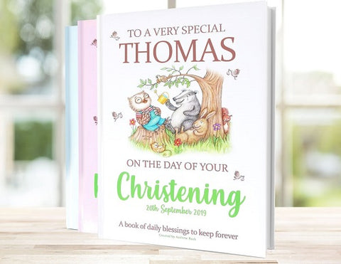 13. Christening Gift Book for Baby - Baby Boy Baptism
