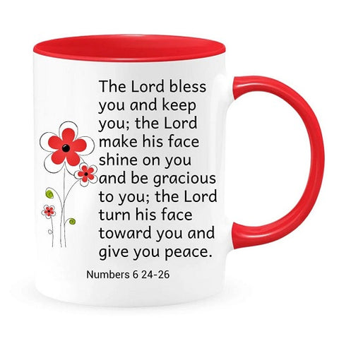 13. Mug - The Lord Bless You and Keep You Gifts