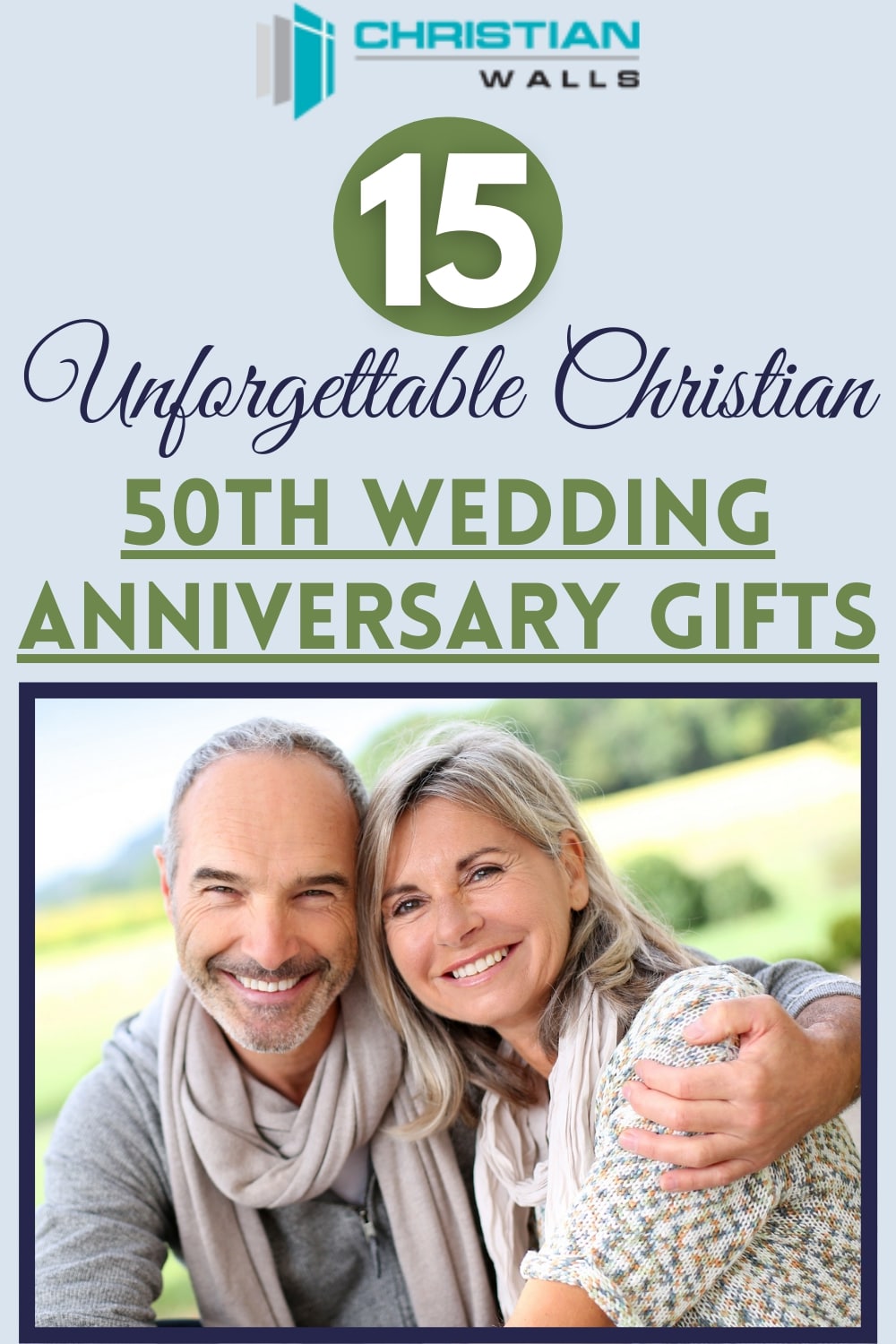 15 Top Christian 50th Wedding Anniversary Gifts (Make them Cry!) –  Christian Walls