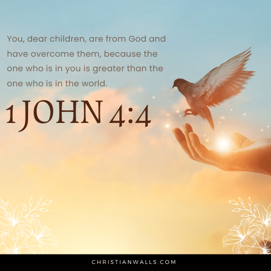 1 John 4:4 images pictures quotes