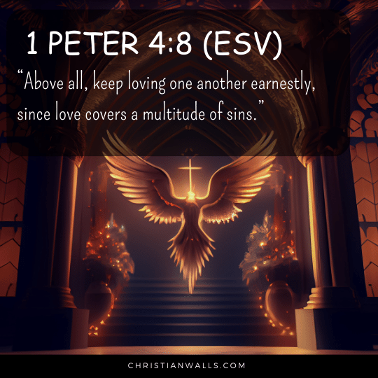 1 Peter 4:8 (ESV) images pictures quotes