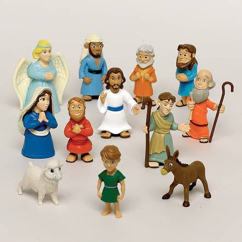2. Plastic Bible Characters - Bible Action Figurines