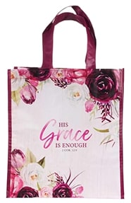 #3 2 Corinthians 12 9 tote bag Christian valentines gifts for her