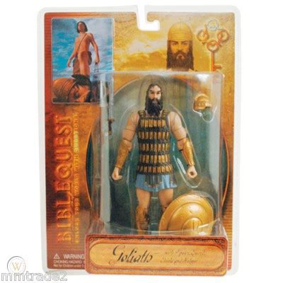 4. David and Goliath - Bible Action Figurines