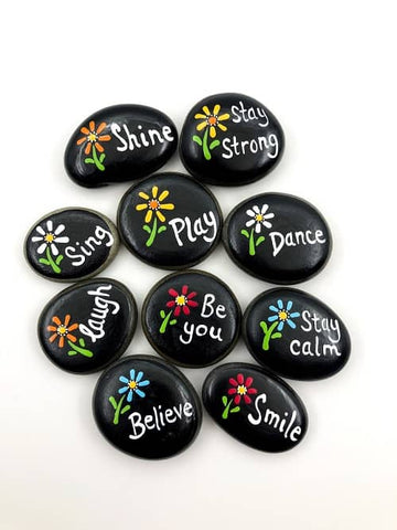 4. Encouragement Stones - Gifts for Sunday School Students