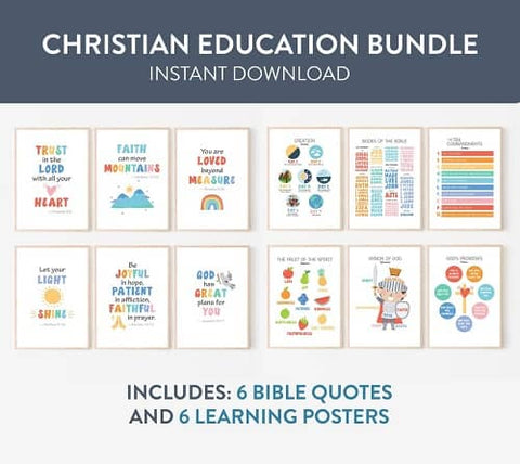 6. Posters - Gifts for Sunday School Students