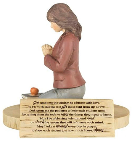 6. Teacher's Prayer Figure - Gifts for Sunday school teachers