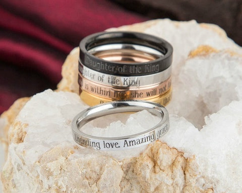 7. Stackable Ring - Amazing Grace Gifts