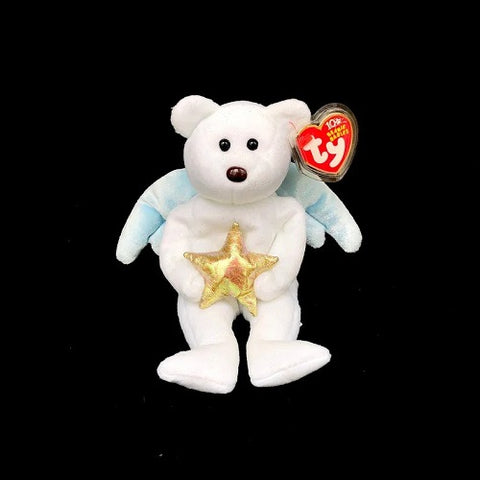 7. TY Star the Angel-Bear (2002) Beanie Baby - Christian Teddy Bear Gift Ideas