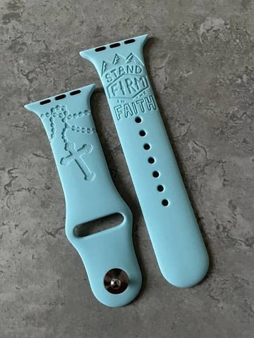 8. Apple Watch Silicone Sports Band - Christian Sports Gifts