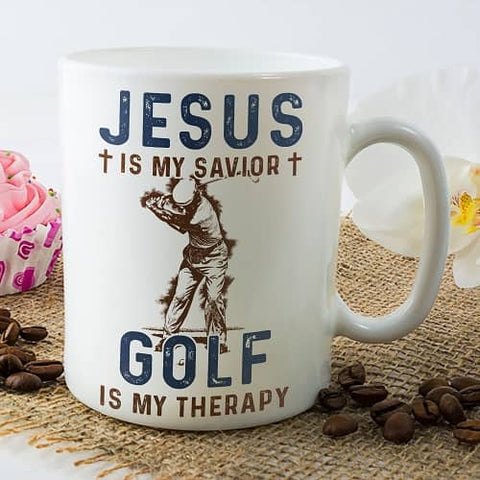 Golf Gift Mug - Golf Gifts under 25 dollars - Golf Gifts for Teenage Boys -  Golf related gifts for Women