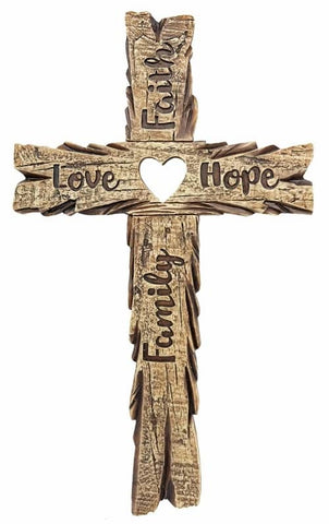 8. Wood Art Cross - Cross Gifts
