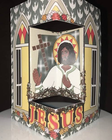 9. 100 Pack Black Jesus Prayer Cards - Black Jesus Gifts