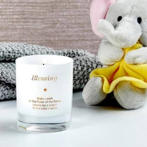 9. Candle by Make A Wish Candle Co - Baby Blessing Gifts