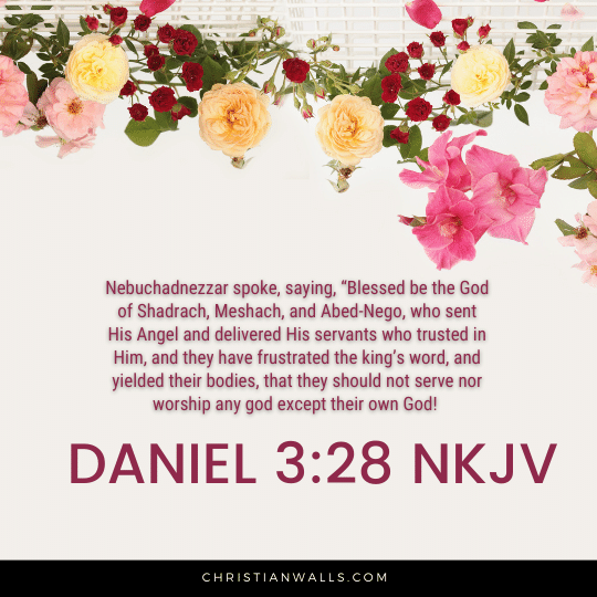 Daniel 3:28 NKJV images pictures quotes