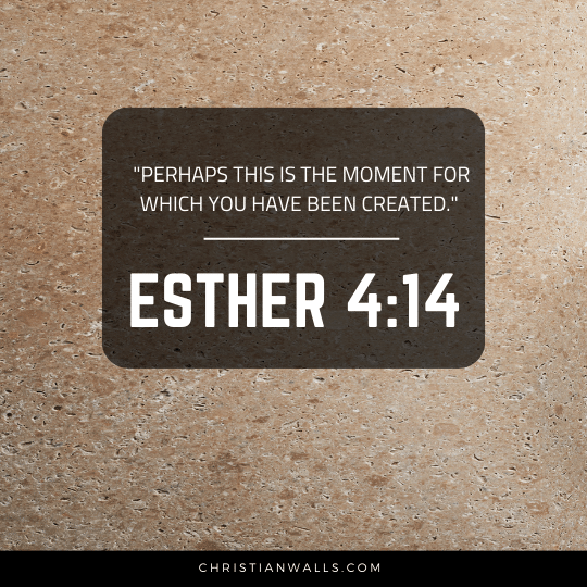 Esther 4:14 images pictures quotes