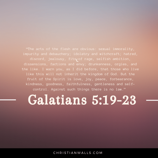 Galatians 5:19-23 images pictures quotes