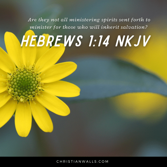 Hebrews 1:14 NKJV images pictures quotes