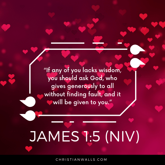James 1:5 (NIV) images pictures quotes