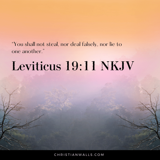 Leviticus 19:11 NKJV images pictures quotes