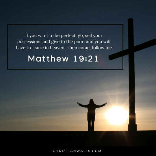 Matthew 19:21 images pictures quotes