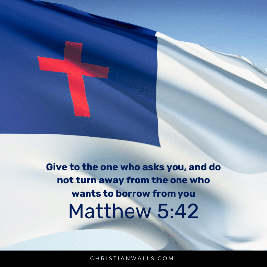 Matthew 5:42 images pictures quotes