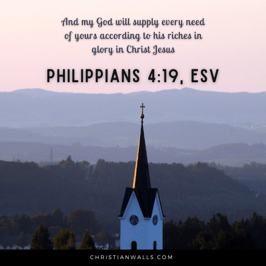 Philippians 4:19, ESV images pictures quotes