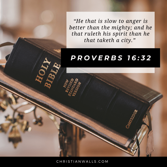 Proverbs 16:32 images pictures quotes