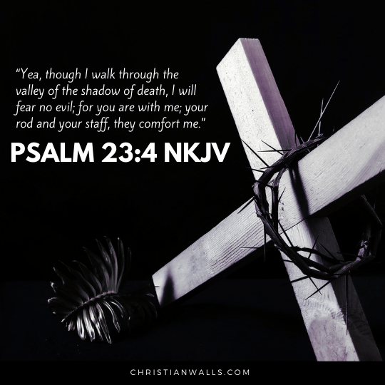 Psalm 23:4 NKJV images pictures quotes