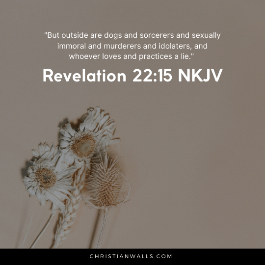 Revelation 22:15 NKJV images pictures quotes