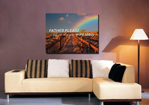 father please help me wall art