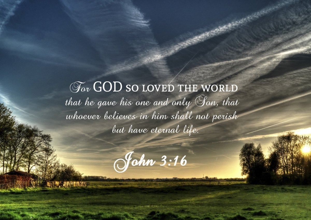 kids bible verse john 3 16