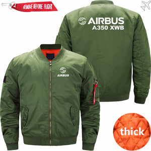 PilotX Jacket Army green thick / S Airbus A350 XWB Jacket -US Size