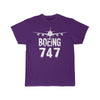 Printify T-shirt Purple / S Boeing 747